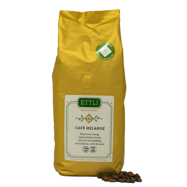 Kaffeebohnen - Café Melange - 1kg by ETTLI Kaffee