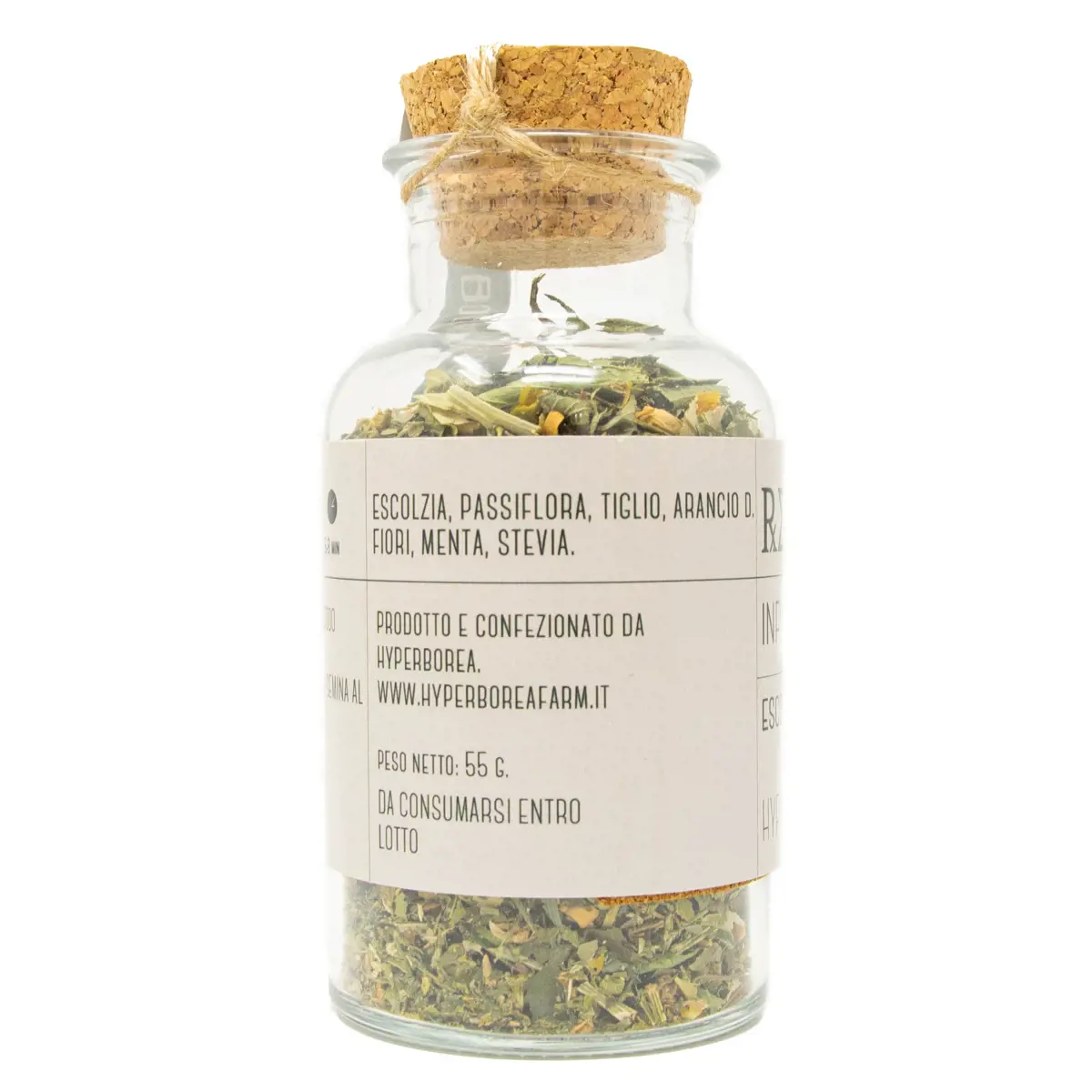 Troisième image du produit Hyperborea Tisane Relaxo Bocal En Verre 55 G by Hyperborea