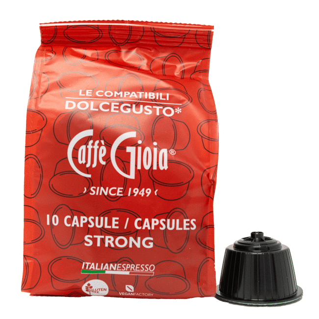 Secondo immagine del prodotto Capsule - DOLCE GUSTO Strong - x100 by Caffè Gioia