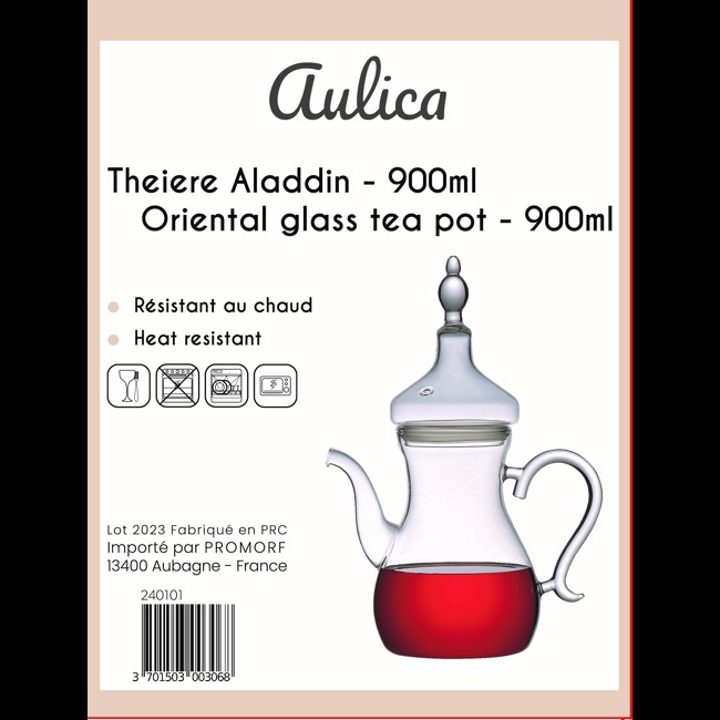 Secondo immagine del prodotto Teiera design Aladdin 900ml by Aulica