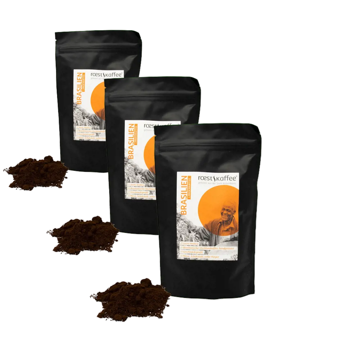 Roestkaffee Cafe De Bresil Moulu Piston French Press- 500 G by Roestkaffee