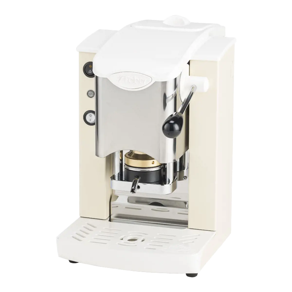 Faber Faber Machine A Cafe A Dosettes Slot Inox Total Avorio Blanc 1,3 L by Faber