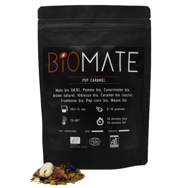 Biomaté Pop Caramel- 100 G by Biomaté