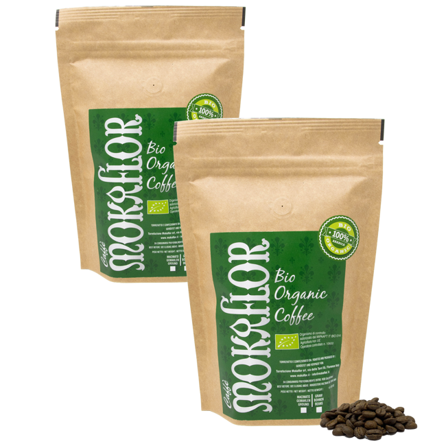 Miscela 100% Arabica Bio - Caffè in grani 250 g by CaffèLab