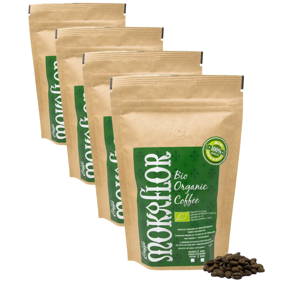 CaffèLab Mélange 100% Arabica Bio - Café En Grains 250 G by CaffèLab
