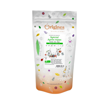 Origines Tea&Coffee Infusion Bio Special Apres Repas En Vrac 800G Fleur De The 800 G - Pochette 800 g