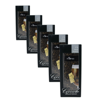 Coccole The Noir Assam Intense 50 Gr Boite En Carton 50 G - Pack 5 × Boîte en carton 50 g