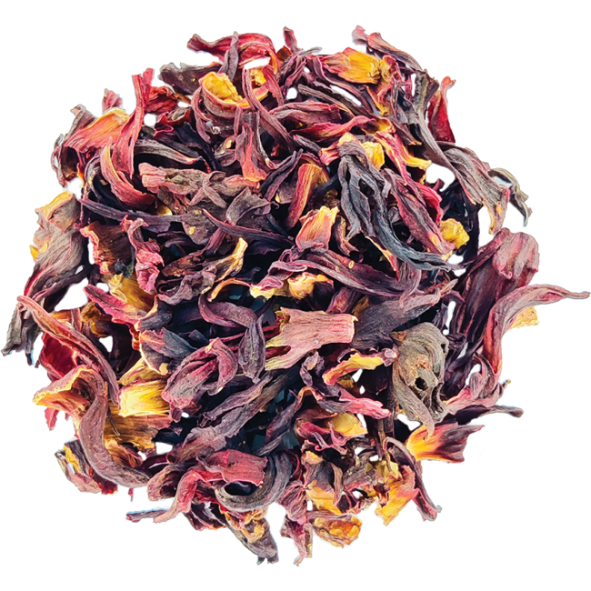 Secondo immagine del prodotto Infusion Bio Fleurs d’hibiscus Fleurs entières sfuso - 700g by Origines Tea&Coffee