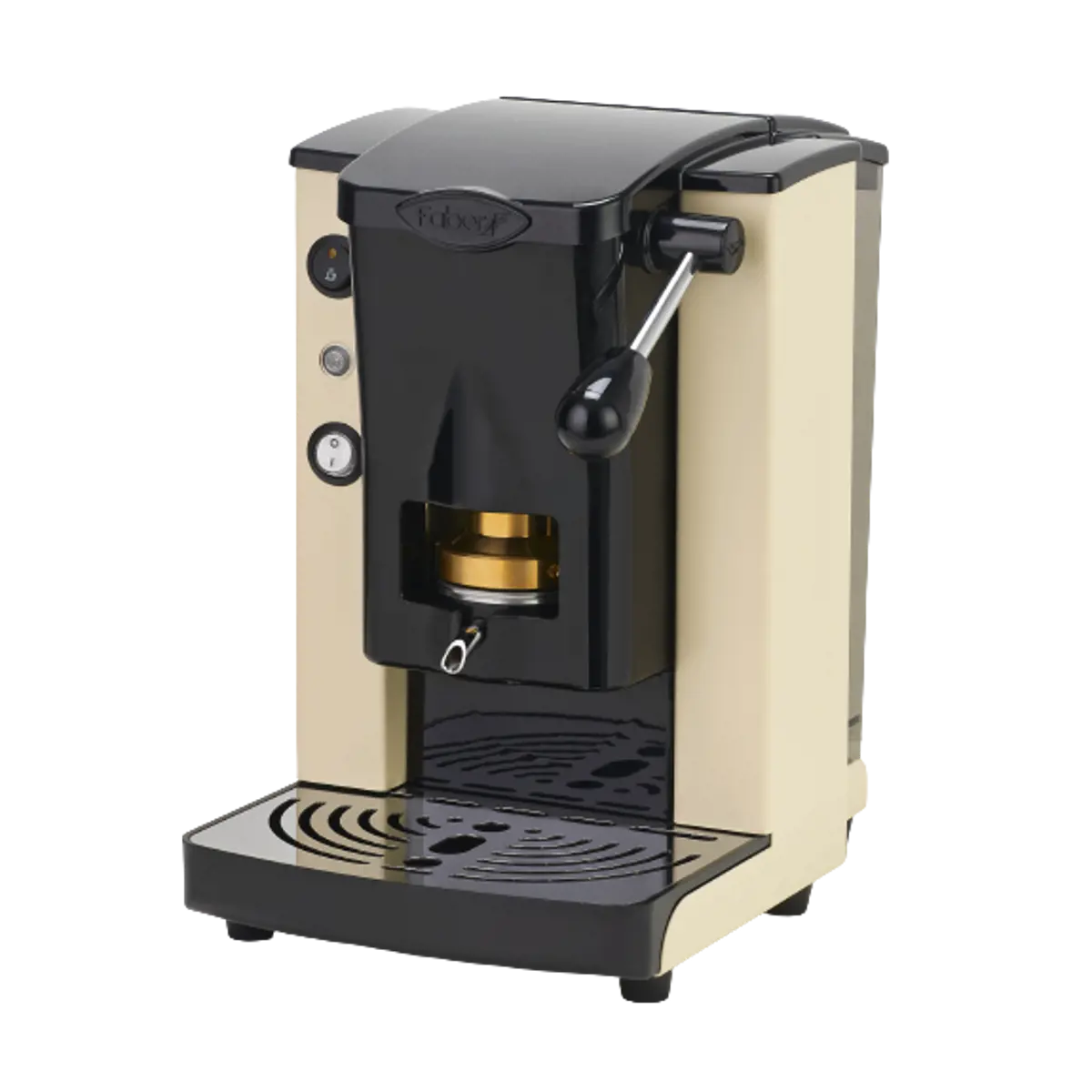 FABER Macchina da Caffè a cialde - Piccola Slot Black Avorio 1,5 l by Faber