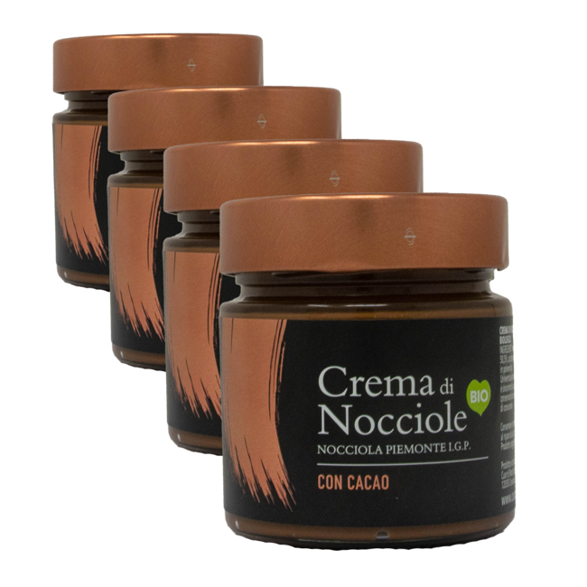 Cuor Di Nocciola Delle Langhe Creme De Noisettes Au Cacao 250 G Bocal En Verre 250 G by Cuor di Nocciola delle Langhe