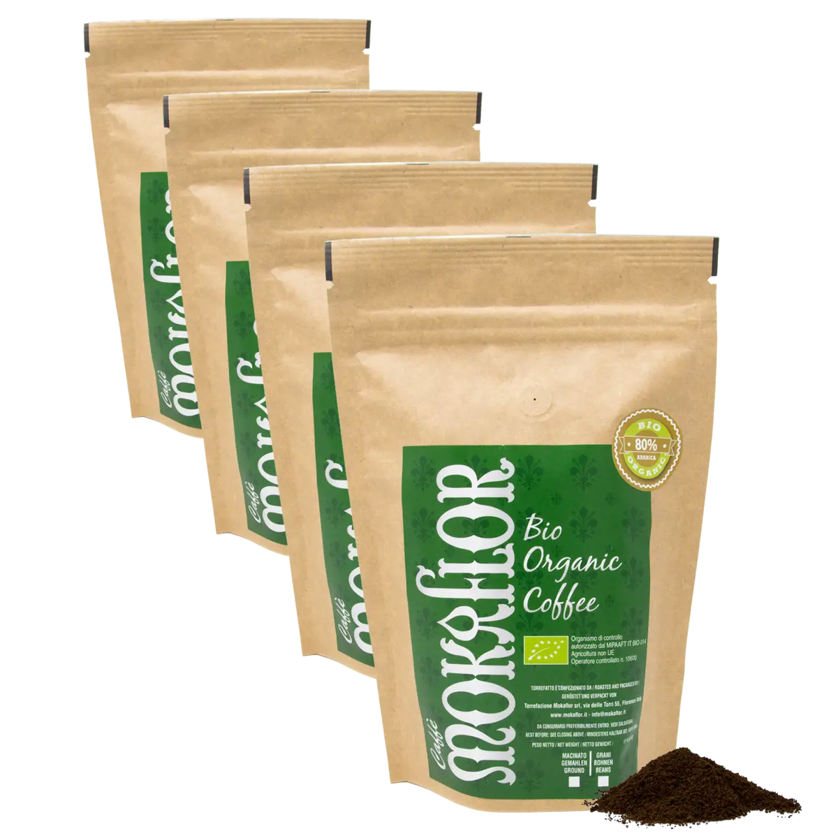 CaffèLab Melange 80 20 Bio Cafe Moulu 250 G Moulu Espresso - 250 G by CaffèLab