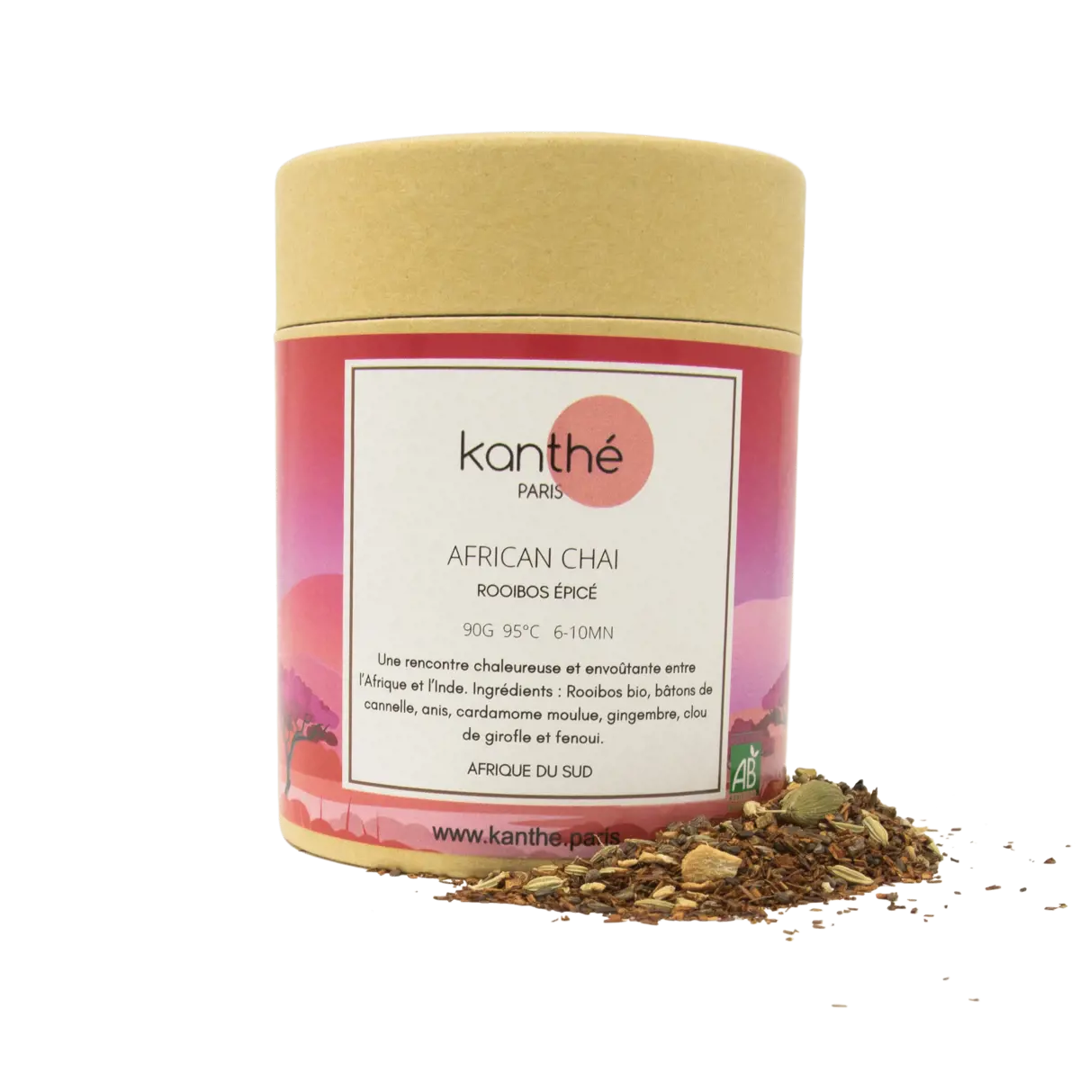 Kanthé African Chai Vrac En Boite Carton 90 G by Kanthé