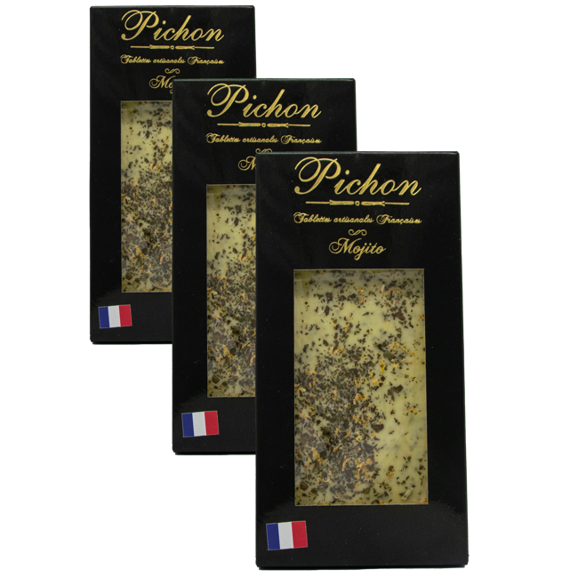 Pichon - Tablette Lyonnaise Tablette Chocolat Mojito Boite En Carton 110 G by Pichon - Tablette Lyonnaise