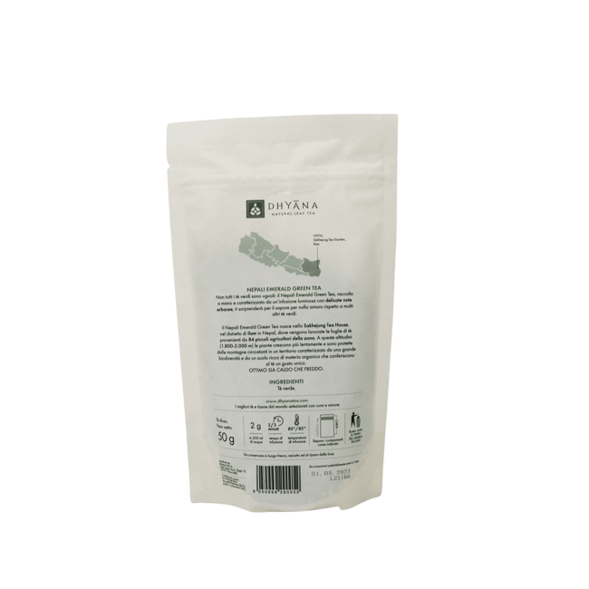 Secondo immagine del prodotto Nepali Emerald Green Tea 50 g by Dhyana