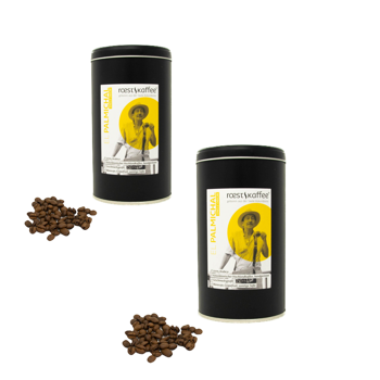 El Palmichal - Single Origin - Pack 2 × Bohnen Metall-Box 500 g