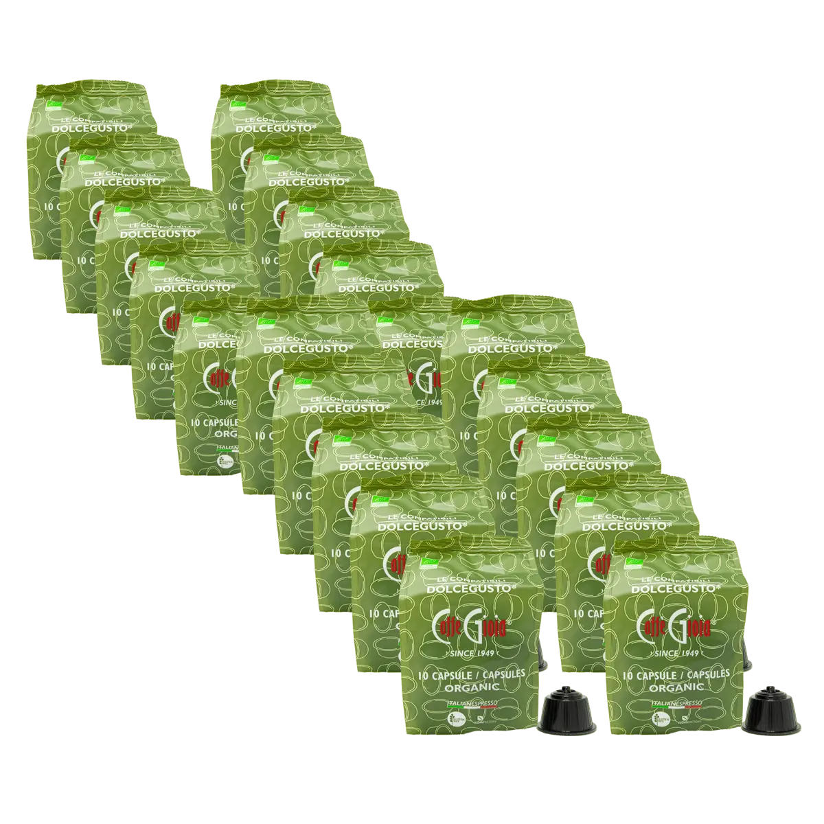 Capsule - DOLCE GUSTO Perù 100% Arabica Bio - x100 by Caffè Gioia