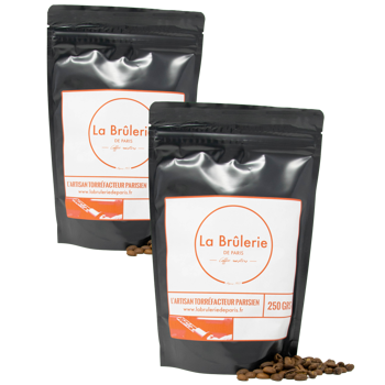 Caffé in grani - Burundi Kayanza - 250g - Pack 2 × Chicchi Bustina 250 g