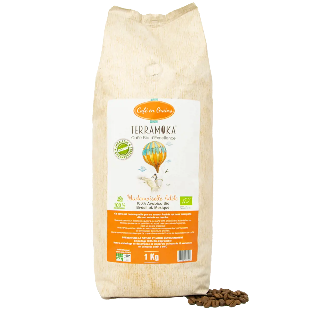 Kaffeebohnen - Fräulein Adèle - 1Kg by Terramoka