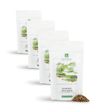 Ayurvedische Gewürzmischung 75 g - Pack 4 × Beutel 75 g