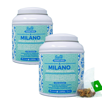 Milano - Pack 2 × Bustine di te 30 g