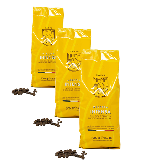 Caffè in grani - Miscela Intensa - 1 kg by M'ama Caffè