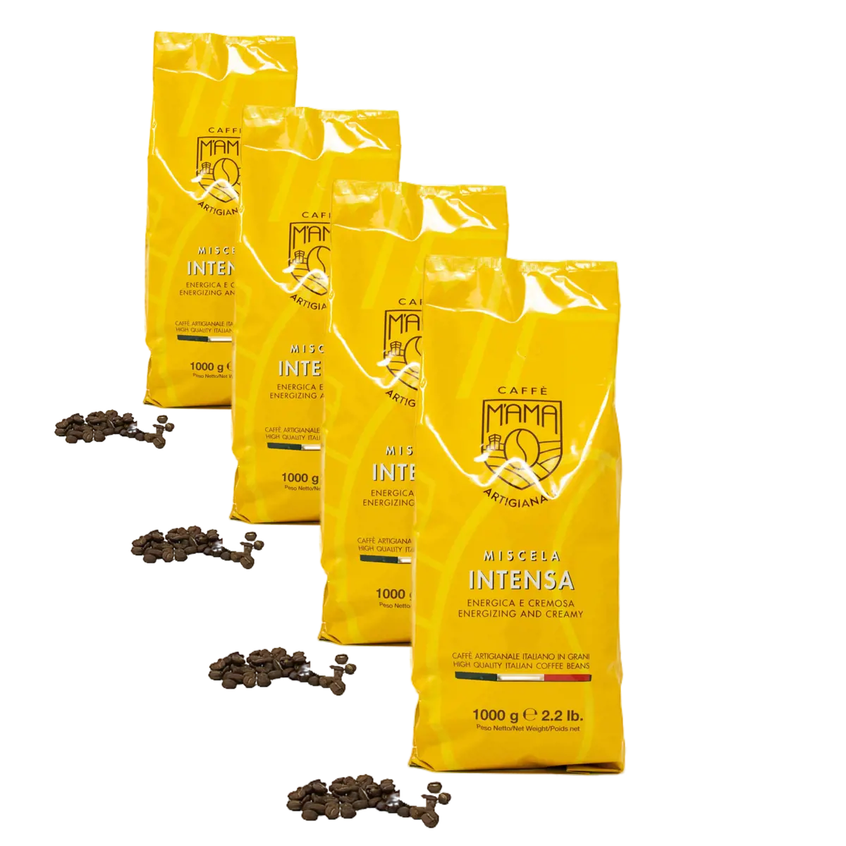 Cafe En Grain M'ama Caffè Melange Intense 1 Kg by M'ama Caffè