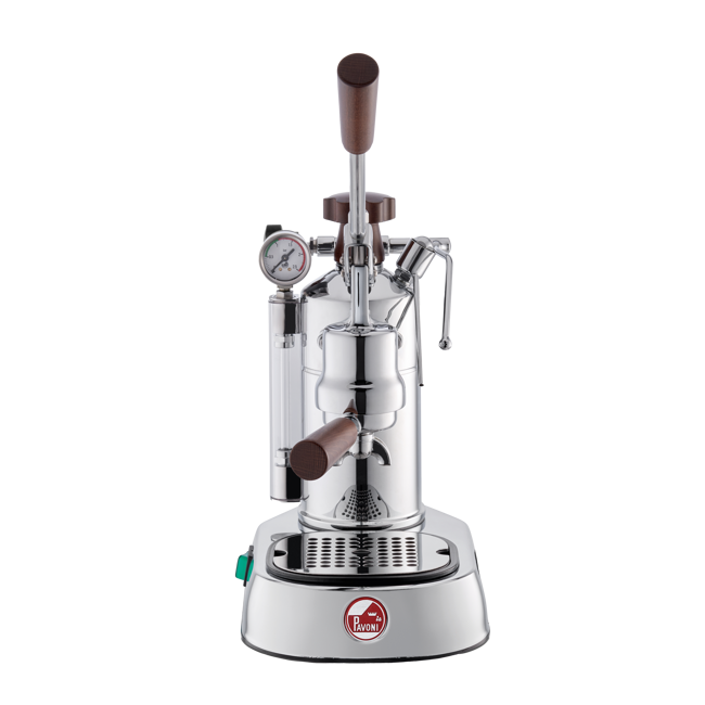 La Pavoni Europiccola Professional Inox 5 5 Kg Buse Vapeur Inox Finition Bois by La Pavoni