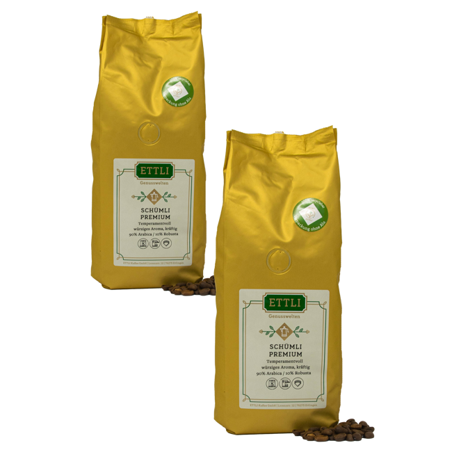 Caffè in grani - Schümli Premium - 1kg by ETTLI Kaffee