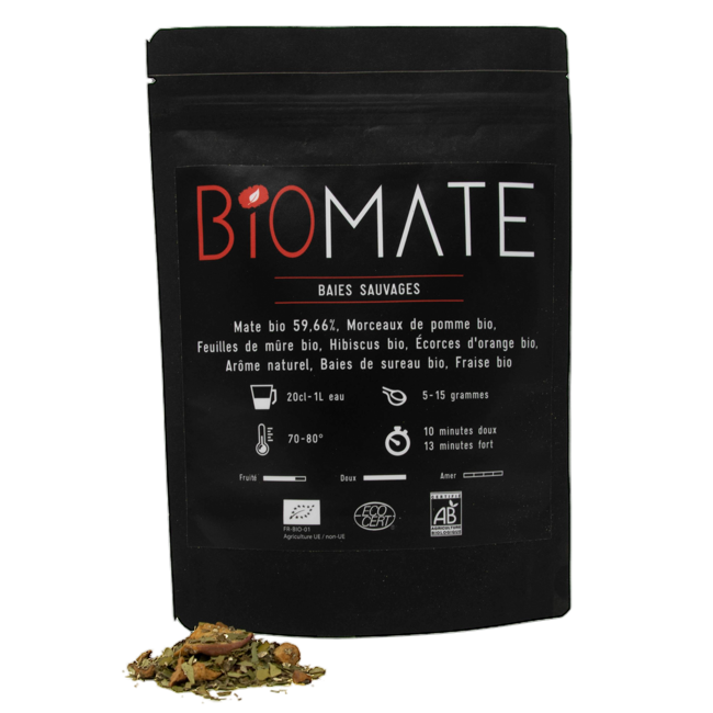 Biomaté Baies Sauvages- 100 G by Biomaté