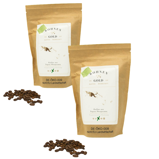 Cafe En Grain Kaffeewerkstatt Bohnengold Cafe Biologique Papouasie Nouvelle Guinee 1 Kg by Kaffeewerkstatt Bohnengold