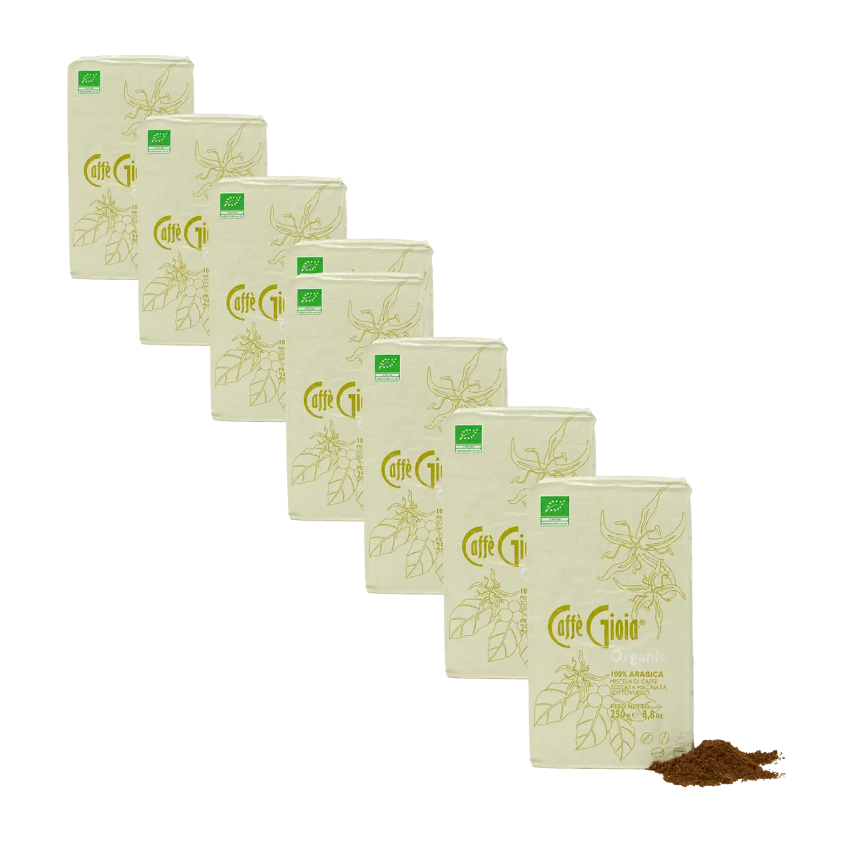 Caffè macinato - Perù 100 % Arabica Bio - 4x250g by Caffè Gioia