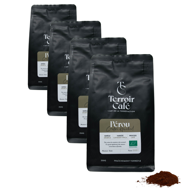 Gemahlener Kaffee - Peru Bio, Condor Huabal 250g by Terroir Cafe