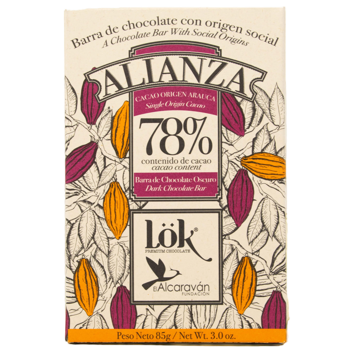 Chocolat 78% ALIANZA Single Origin Arauca (x3) - Tablette 255 g