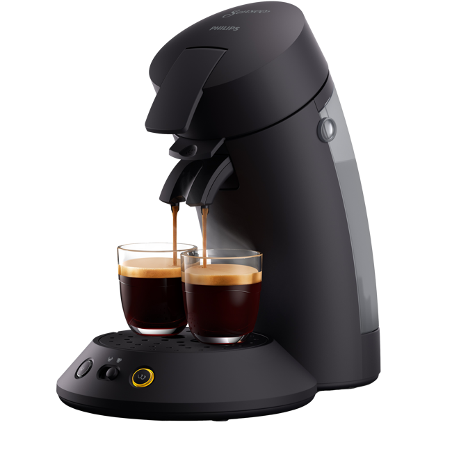 Senseo Original Plus Machine à Café à Dosettes CSA210/61, Noir