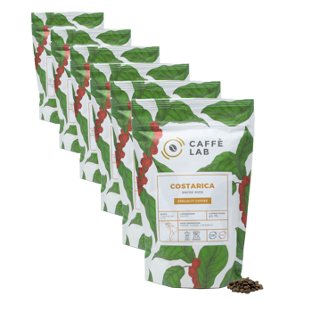 CaffèLab Café Costarica Entre Rios - Grains - Pack 6 × Grains Pochette 250 g