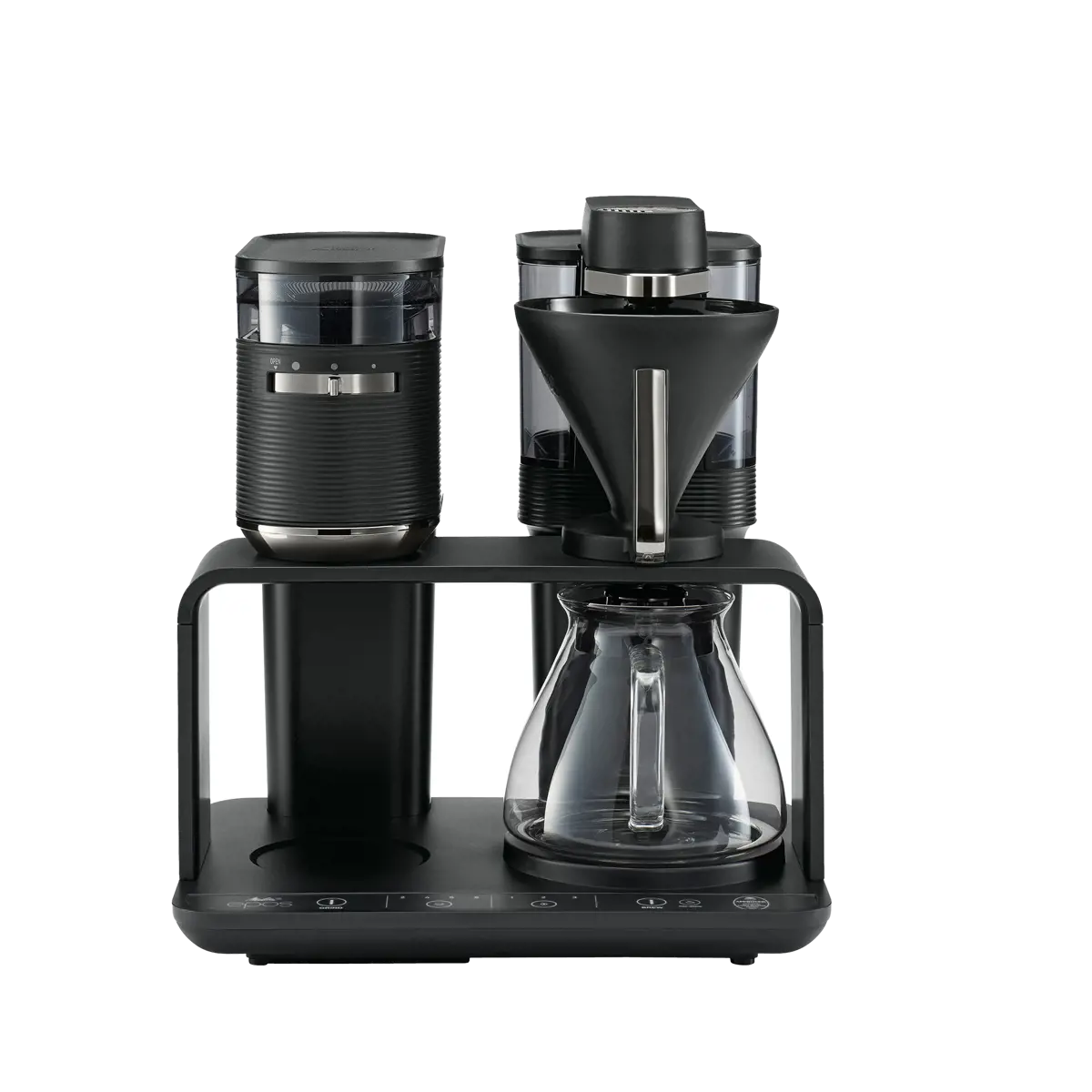 Melitta Epos 1024-01 - Cafetière Filtre Électrique Avec Broyeur Argent by Melitta
