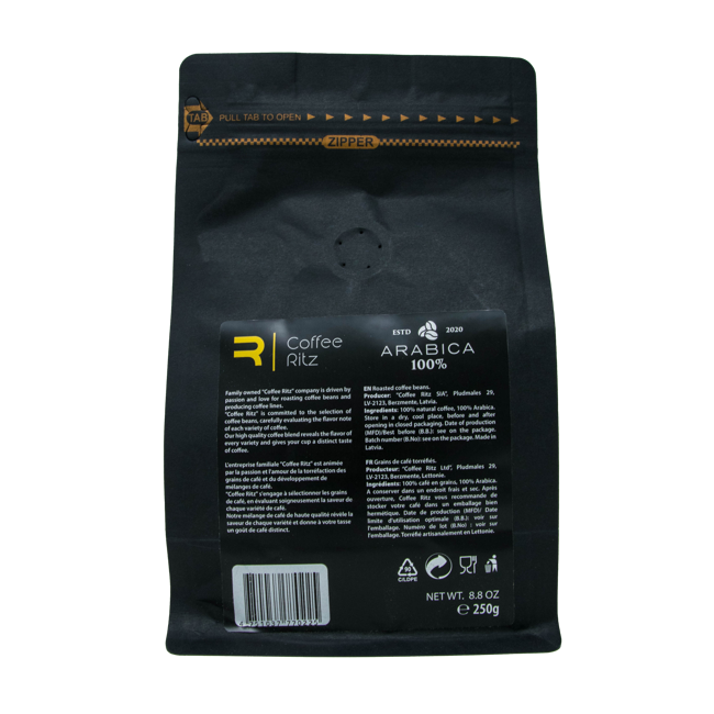 Zweiter Produktbild Pack Bohnekaffee - El Salvador Pacamara und Kenya Berries - 4x250g by Coffee Ritz