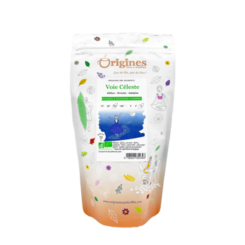 Origines Tea&Coffee Infusion Bio Voie Celeste En Vrac 800G Fleur De The 800 G - Pochette 800 g