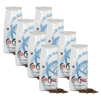 Caffè in grani - Miscela Bianca Decaffeinato Linea Famiglia - 8x250g - Chicchi Bustina 2 kg