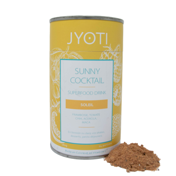 Jyoti Sunny Cocktail Mix Superaliments Bronzage Boite En Carton 340 G - Boîte en carton 340 g