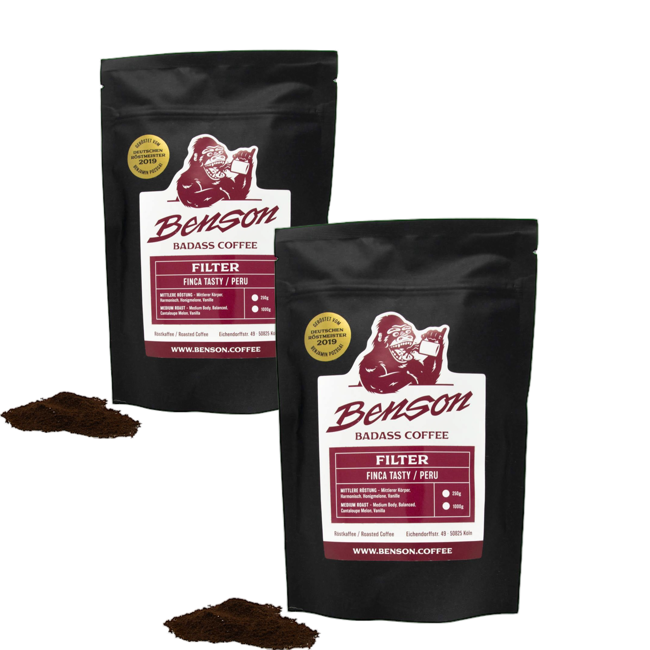 Benson Cafe Moulu Finca Tasty Filtre 1Kg Moulu Filtre - 1 Kg by Benson