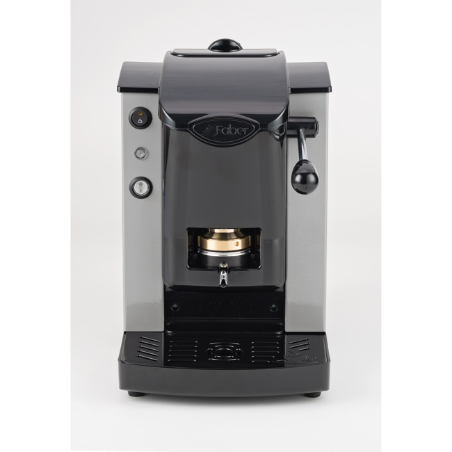 Zweiter Produktbild FABER Kaffeepadmaschine - Slot Plast Schwarz Grau 1,3 l by Faber