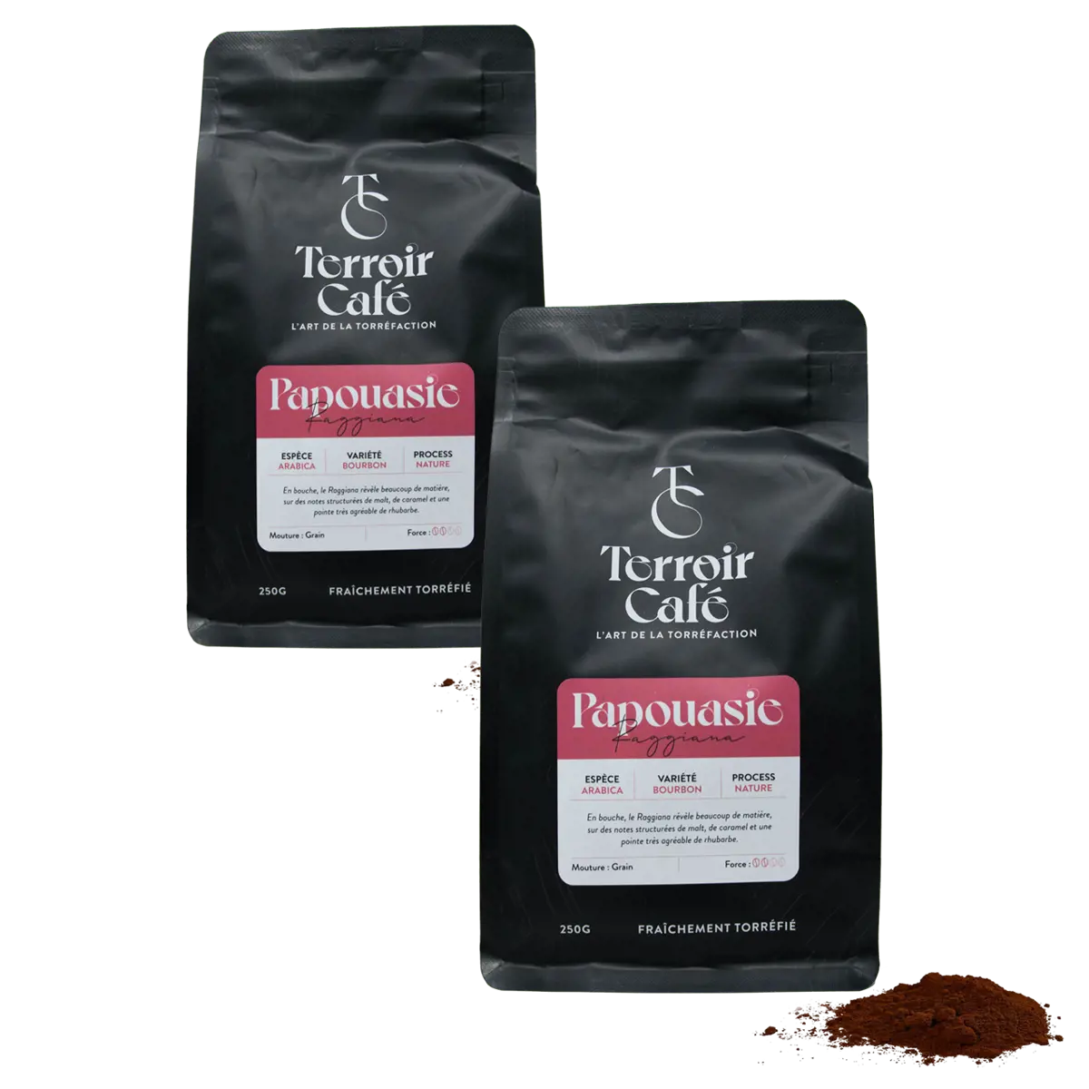 Gemahlener Kaffee - Papua, Raggiana 1kg by Terroir Cafe