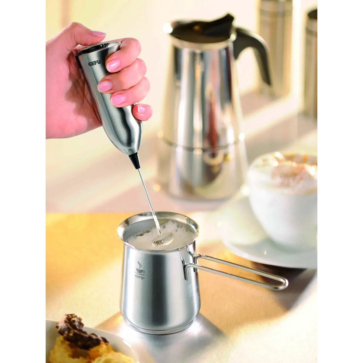 Deuxième image du produit Gefu Pichet Mousseur A Lait Claudio 300 Ml by GEFU