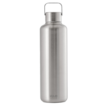 Bottiglia EQUA in acciaio inox Acciaio Timeless - 1l - Pack 2 ×