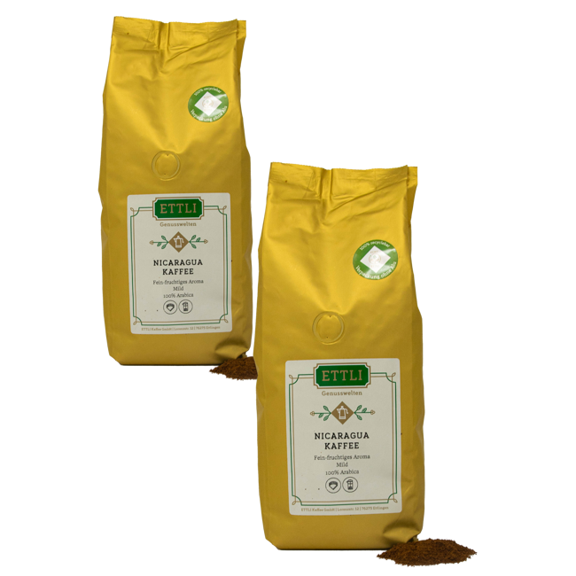 Ettli Kaffee Melange De Nicaragua Moulu Filtre - 1 Kg by ETTLI Kaffee