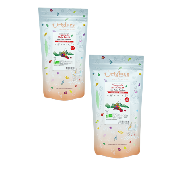 Maté Bio sfuso - Tango du Maté Fruité Brésil - 1kg by Origines Tea&Coffee