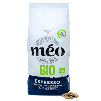 Kaffeebohnen - Bio Espresso - 1 kg - Bohnen Beutel 1 kg