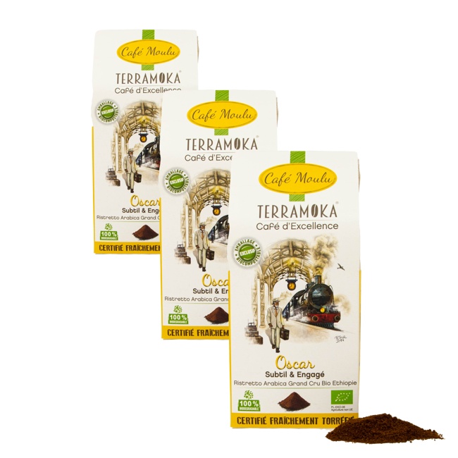 Terramoka Sir Oscar 250G Moulu Aeropress - 250 G by Terramoka