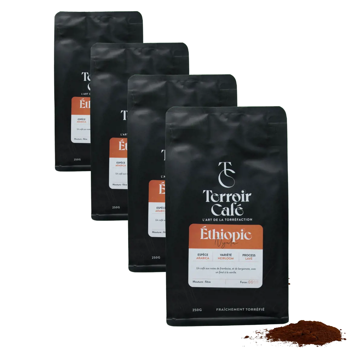 Gemahlener Kaffee - Äthiopien, Nyala 250g by Terroir Cafe